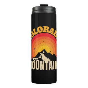 Colorado Mountains Thermal Tumbler