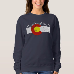 Colorado Mountains Vintage Sweatshirt
