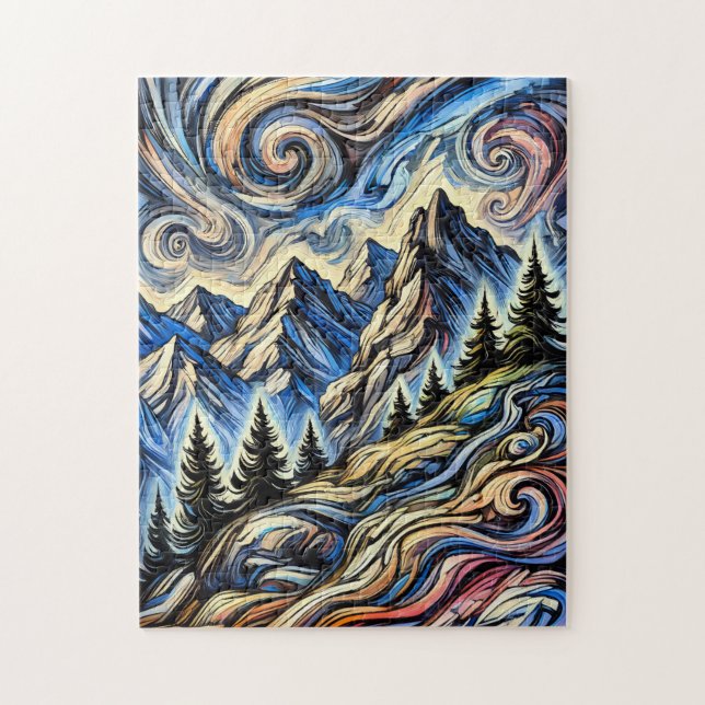 Colorado Mountainside 250 Piece Puzzle (Vertical)