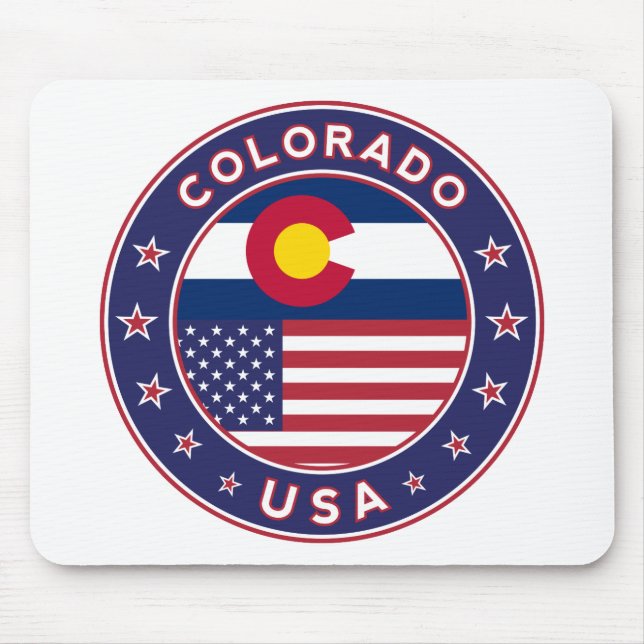 Colorado Mouse Mat (Front)