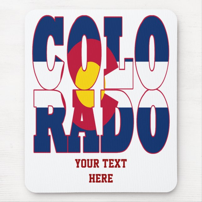 Colorado Mouse Mat (Front)