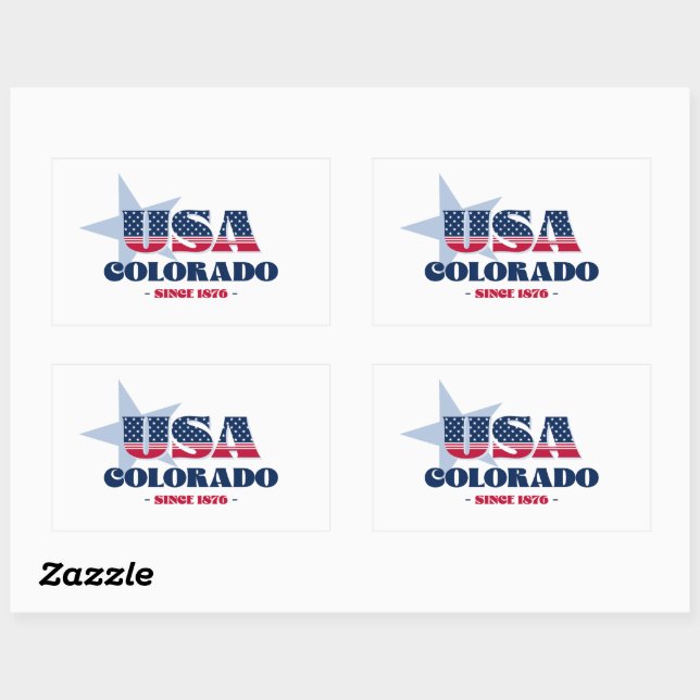 Colorado My Home State Sticker (Sheet)
