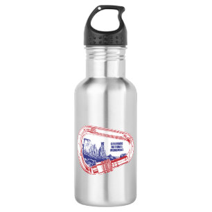 Colorado National Monument Climbing Carabiner 532 Ml Water Bottle