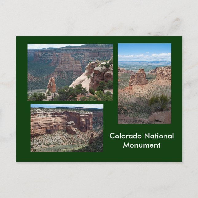 Colorado National Monument Postcard (Front)