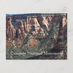 Colorado National Monument Travel Postcard