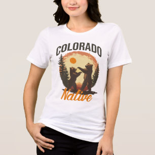 Colorado Native Bear T-Shirt – Outdoor Hiking Tee