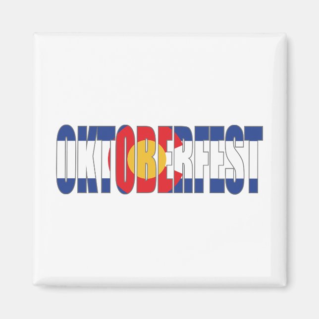 Colorado Oktoberfest Magnet (Front)