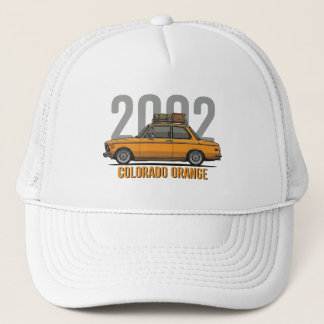Colorado Orange BMW 2002 | Vintage BMW Trucker Hat