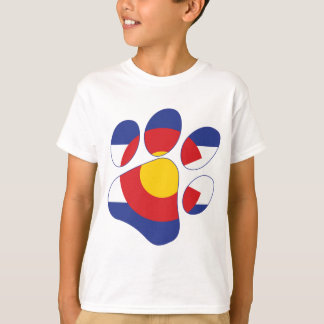 Colorado Paw Prints T-Shirt