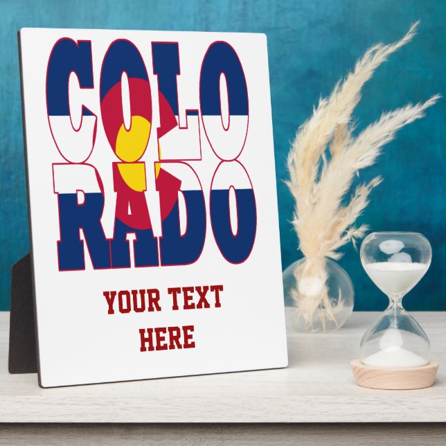 Colorado Plaque (Side)