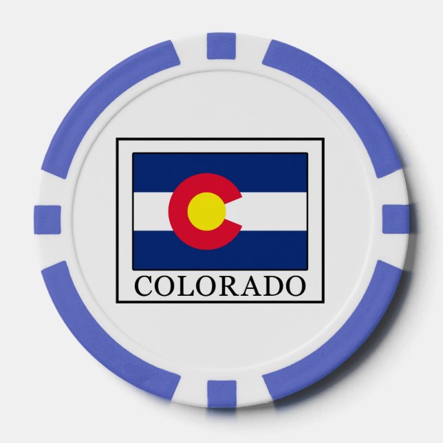 Colorado Poker Chips (Front)