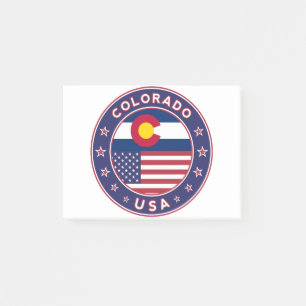 Colorado Post-it Notes
