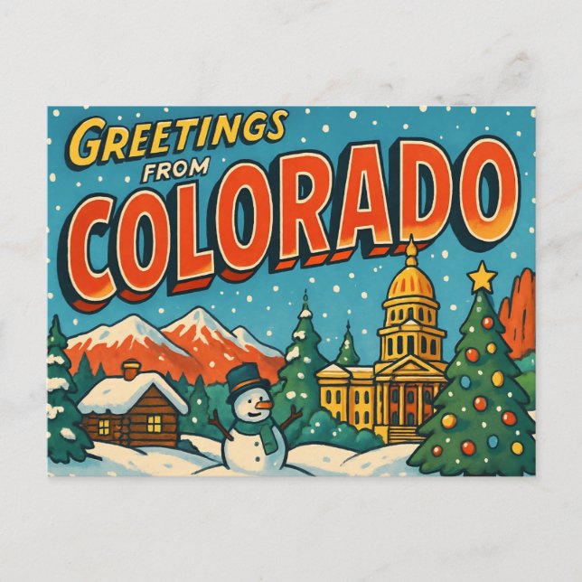 COLORADO Postcard (Front)