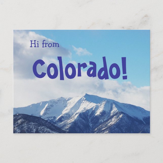 Colorado! Postcard (Front)