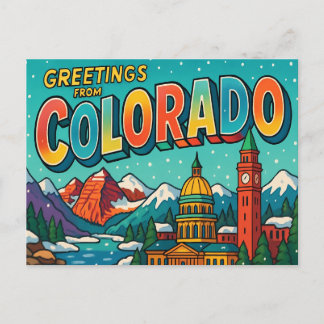 COLORADO Postcard