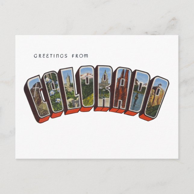 Colorado Postcard (Front)