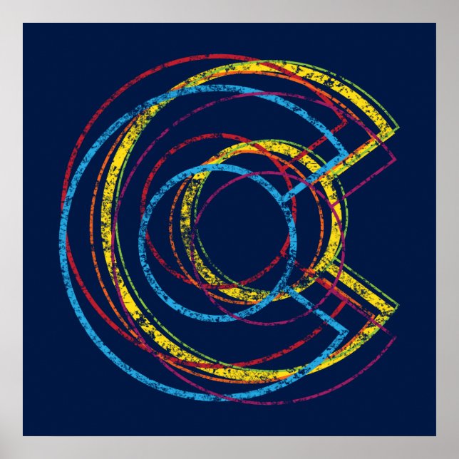 colorado pride blur poster (Front)
