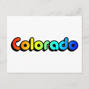 colorado pride. postcard