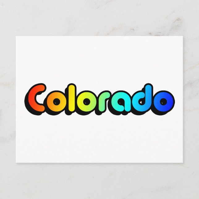colorado pride. postcard (Front)