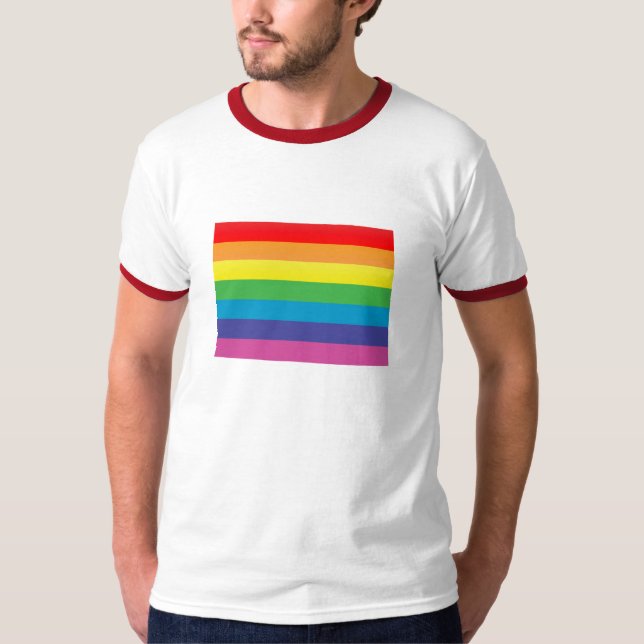 colorado pride. striped. T-Shirt (Front)