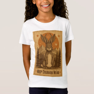 Colorado Rabbit with Tentacles-Keep Colorado Weird T-Shirt