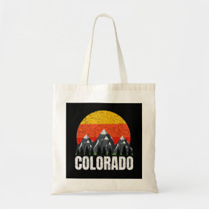 Colorado Retro Sunset Tote Bag