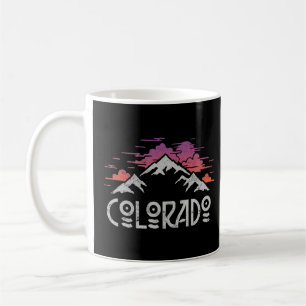 Colorado Retro Vintage Outdoors Mountain Graphic D Coffee Mug