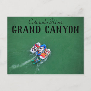 Colorado River Rafting Postcard