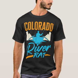 Colorado River Rat Rafting Canoeing Fishing Boatin T-Shirt