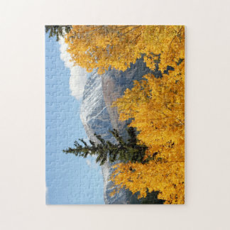 Colorado Rockies in Fall Colours Jigsaw Puzzle