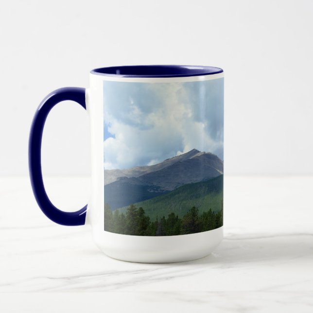 Colorado Rockies' Longs Peak Ceramic Mug (Left)