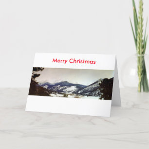 Colorado Rockies Merry Christmas card