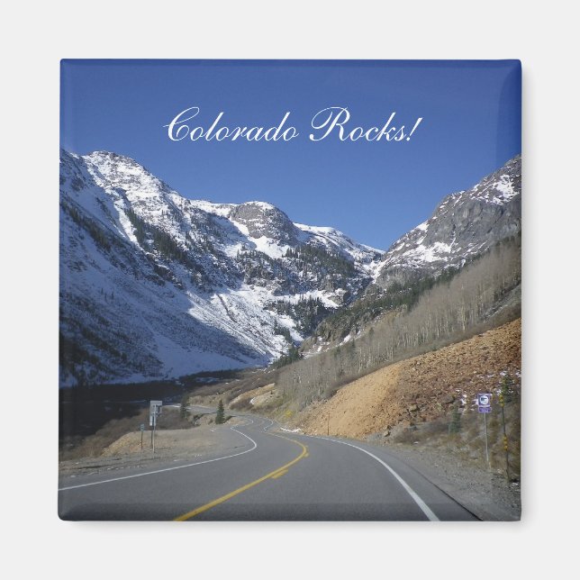 Colorado Rocks! Magnet (Front)