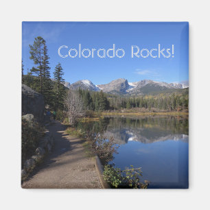 Colorado Rocks Rocky Mountain National Park Magnet
