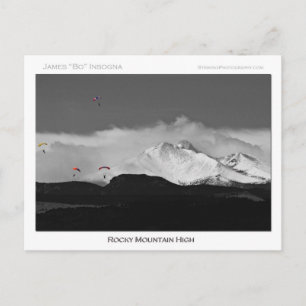 Colorado Rocky Mountain High Postcard