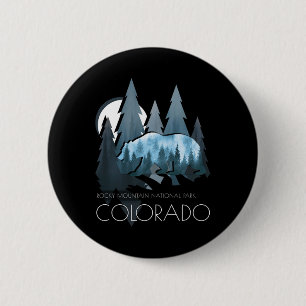 Colorado - Rocky Mountain National Park - Colorado 6 Cm Round Badge