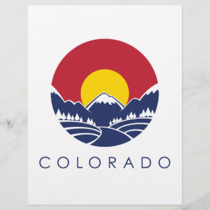 Colorado Rocky Mountain State Flag