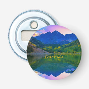 Colorado Rocky Mountains and Lake Bottle Opener