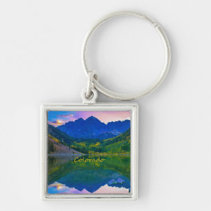 Colorado Rocky Mountains and Lake Key Ring