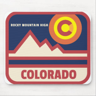 Colorado Rocky Mountains Mouse Mat