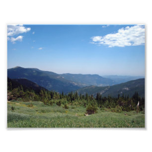 Colorado Rocky Mountains Panorama Photo Print