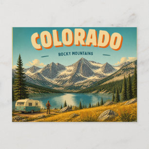 Colorado Rocky Mountains Postcard