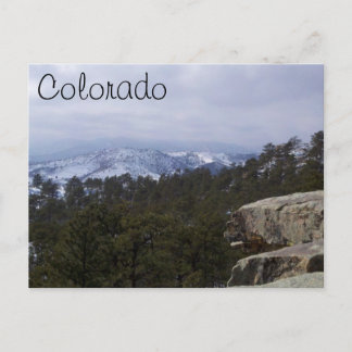 Colorado Rocky Mountains Postcard