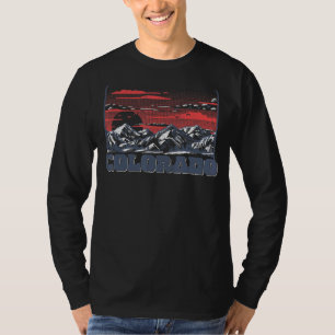 Colorado Rocky Mountains Vintage Outdoors Hiking & T-Shirt