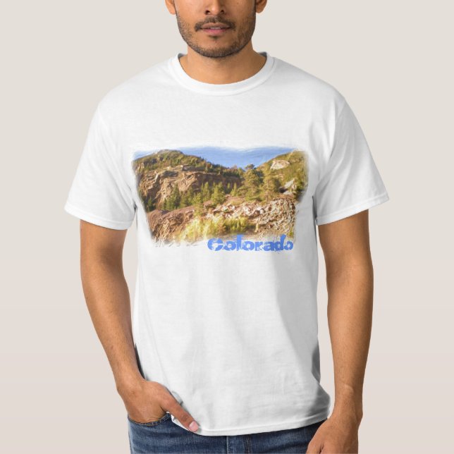 Colorado scenery guys value shirt (Front)