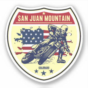 Colorado Scenic Byway San Juan Skyway motorcyle ri