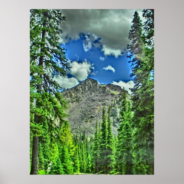 Colorado scenic canvas print (Front)