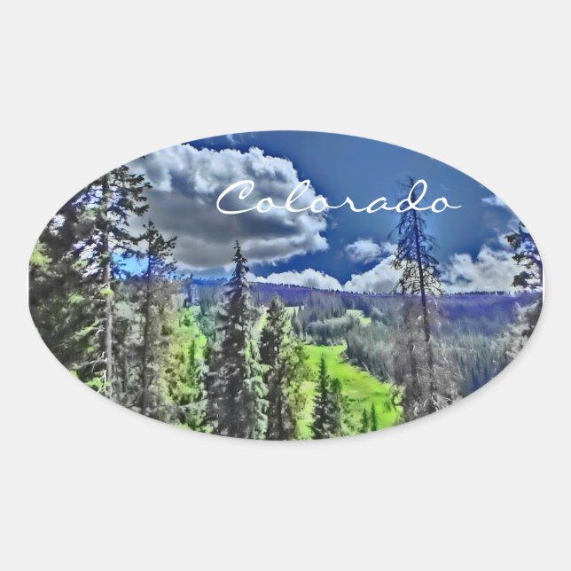Colorado scenic stickers (Front)