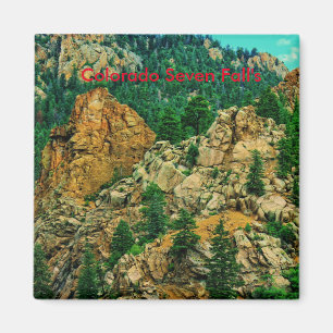 Colorado Seven Falls Magnet! Magnet