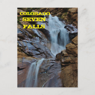 Colorado Seven Falls Post Card